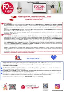FOCom News - Intéressement - Participation